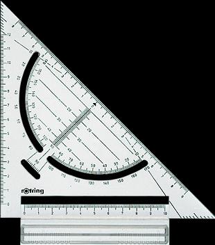 Produktbild Rotring Schnellzeichendreieck (18 cm)