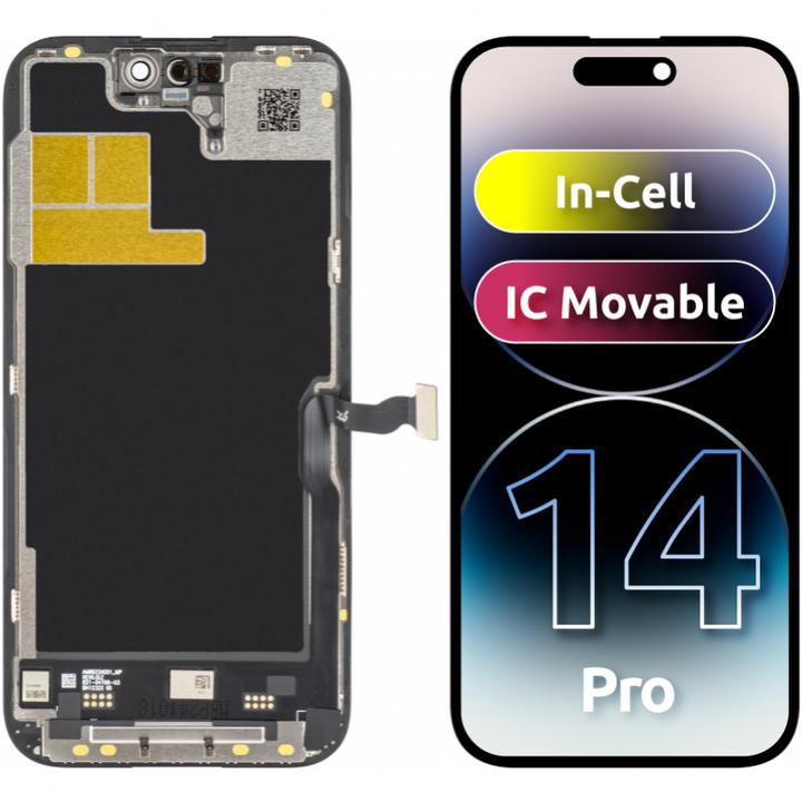 Image du produit JK Display Unit für iPhone 14 Pro, In-Cell IC Version, Schwarz (Apple iPhone 14 Pro)