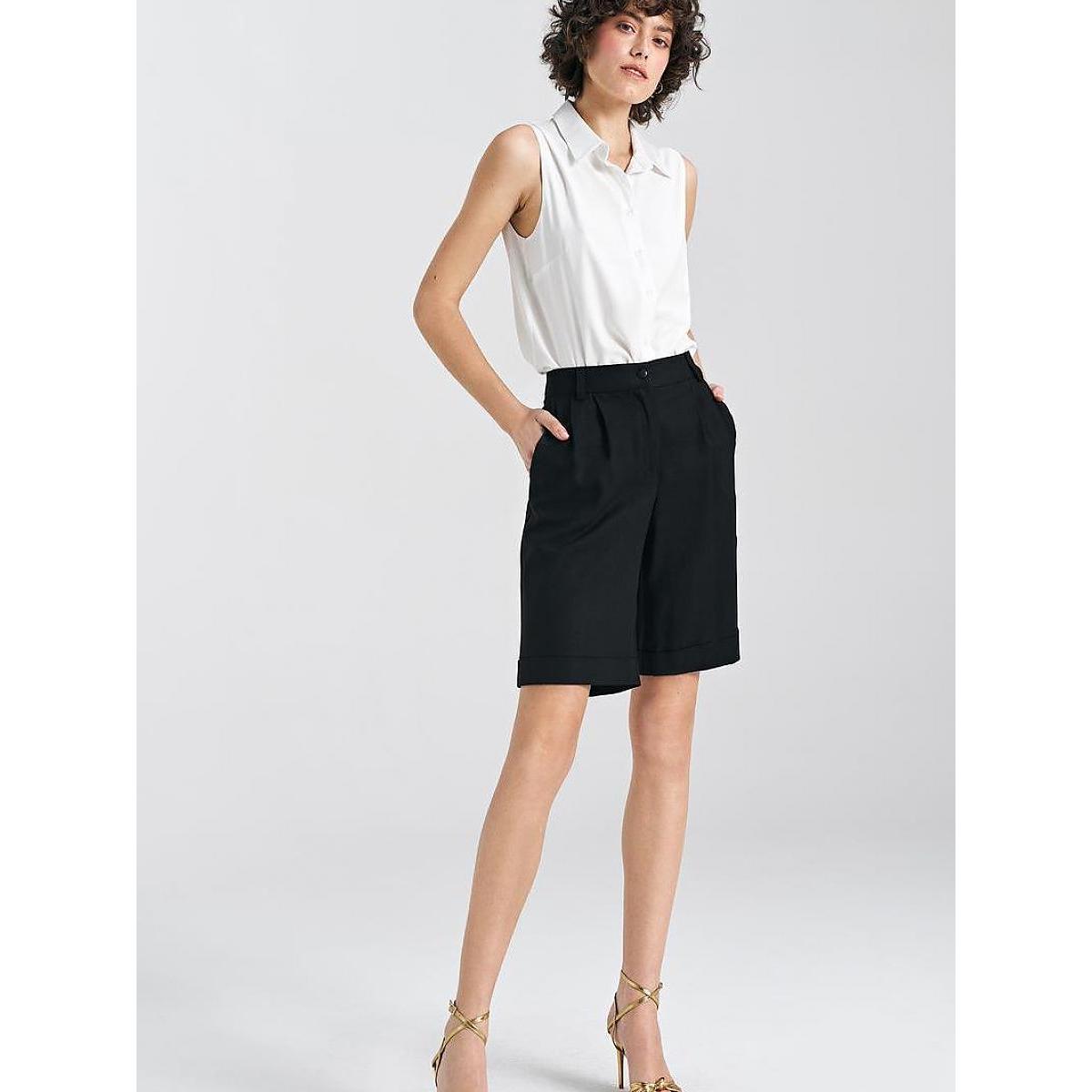Nife, Damen, Shorts, Shorts model, Schwarz, (42)