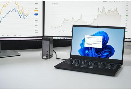 Actual product image Belkin CONNECT USB-C 11-in-1 Pro GaN Dock 150W 2xHDMI INC020kqSY (USB-C, 11 ports)
