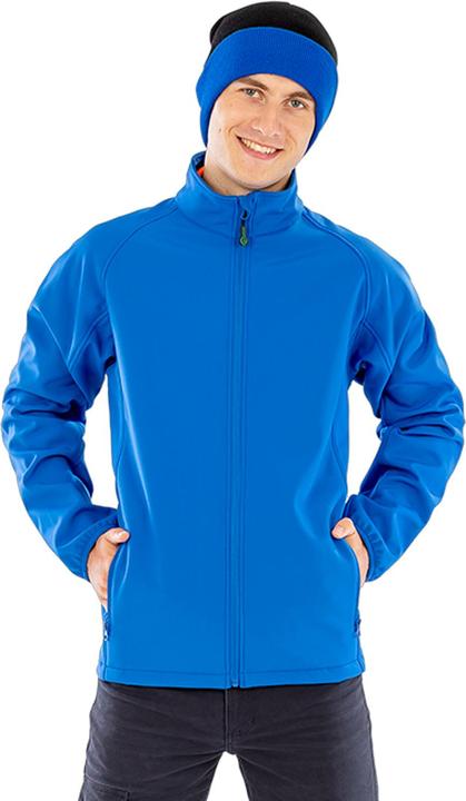 Actual product image Result Mens 2-Layer Printable Soft Shell Jacket (3XL, M, XL, XXL)