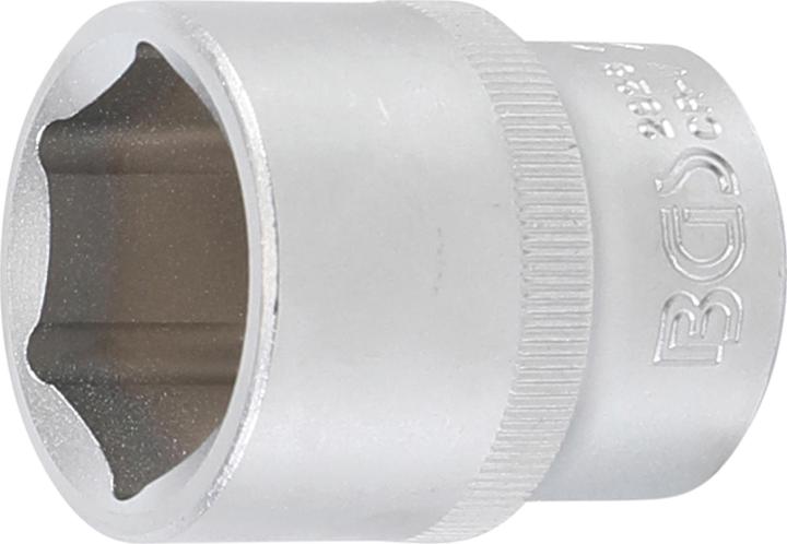 BGS Steckschlüssel-Einsatz Sechskant Antrieb Innenvierkant 12,5 mm (1/2") SW 26 mm (26 mm)