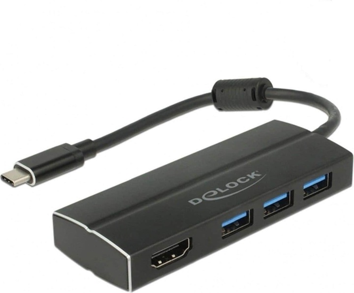 Delock USB 3.0 Adapter (USB-C, 3 Ports)
