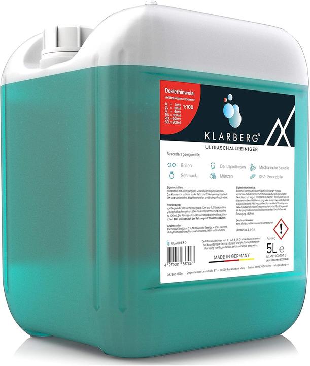 Klarberg Ultrasonic cleaner concentrate (5000 ml)