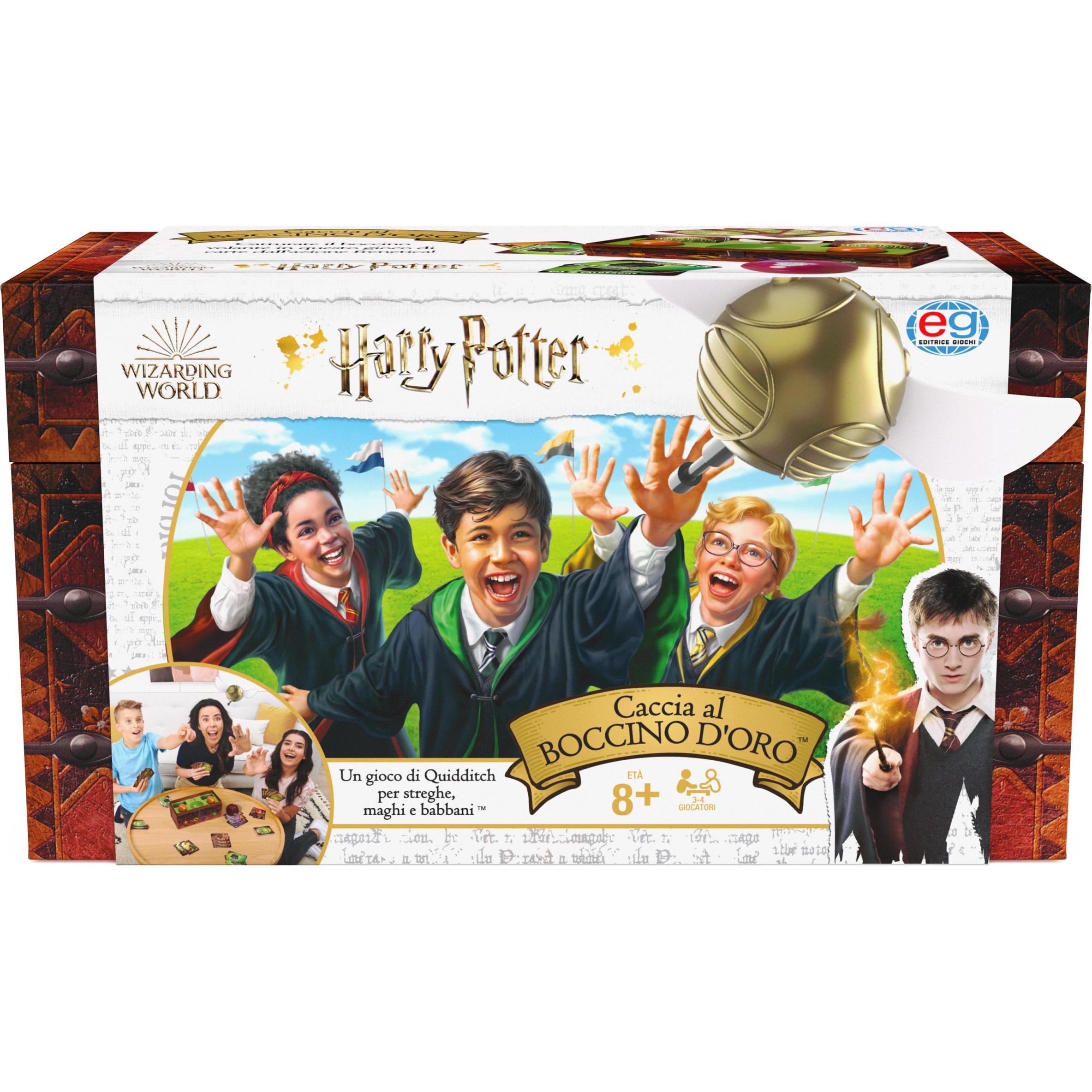 Spin Master Multicolore 6063729 Eg- Harry Potter Caccia Al Boccino D'oro (Italiano, 3 - 4 Giocatori)