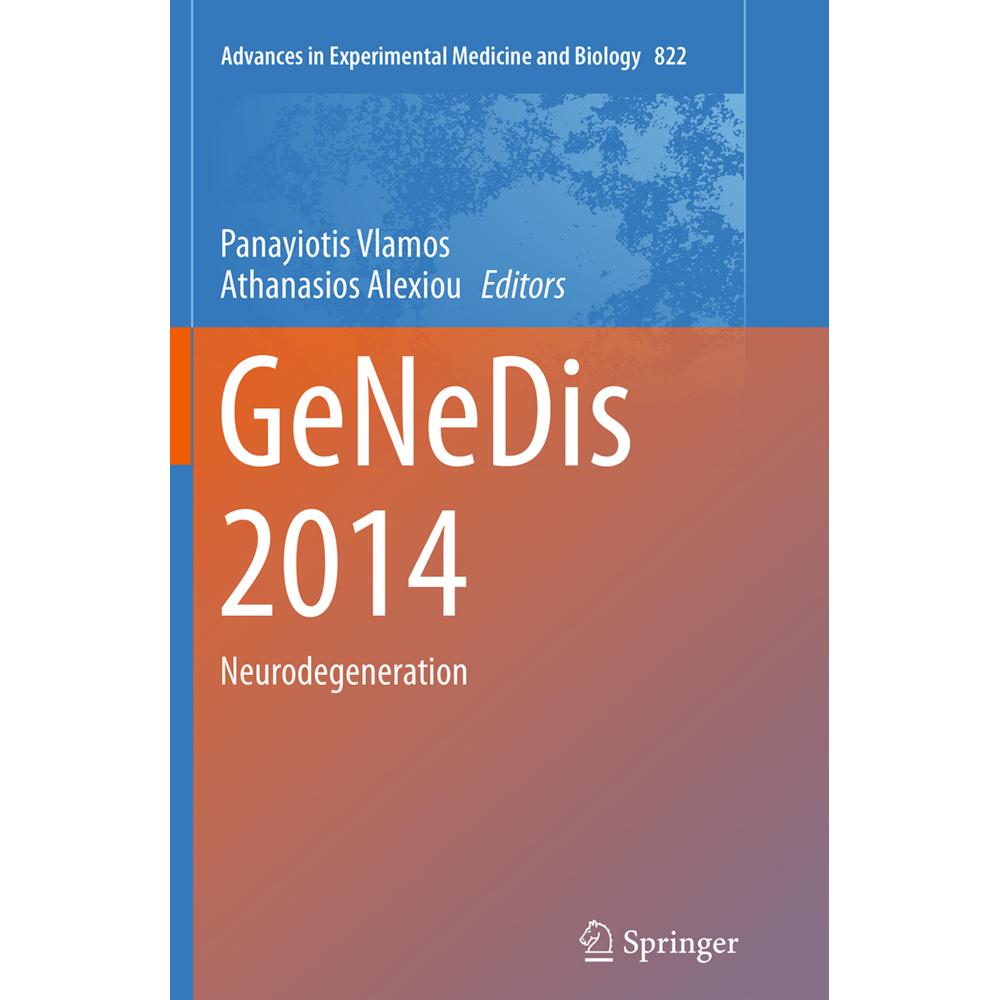 GeNeDis 2014, Fachbücher von Athanasios Alexiou, Panayiotis Vlamos