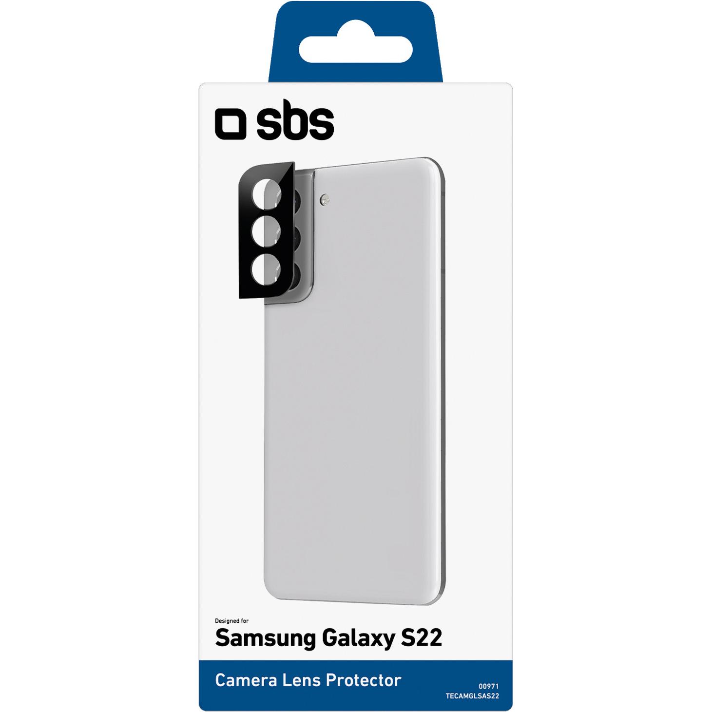 Thumbnail - SBS Kameralinsenschutz (1 Stück, Samsung Galaxy S21), Smartphone Schutzfolie, Schwarz