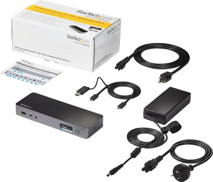 Productafbeelding StarTech DK30C2DPPDUE (USB-C, 3 Havens)