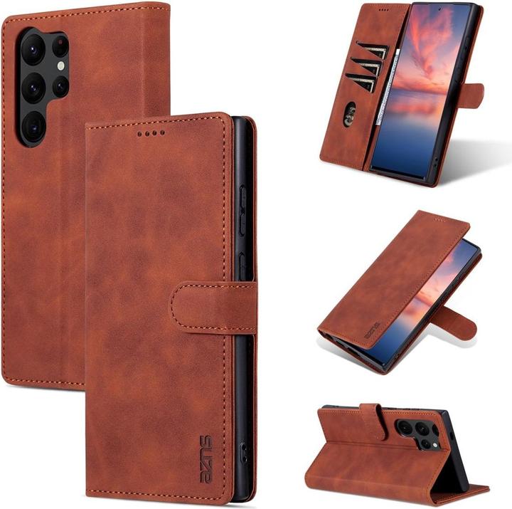 Produktbild Amazon Hülle für Samsung Galaxy S24 Ultra 5G Schutz Handy Case Cover Klapp Tasche Etuis (Samsung Galaxy S24 Ultra)