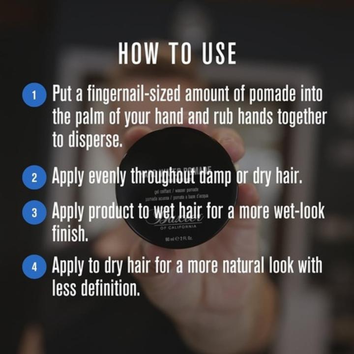 Produktbild Baxter Hard Water Pomade (Haargel, 60 ml)