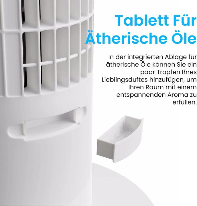 Produktbild Breeze Turmventilator Weiss (54 dB)