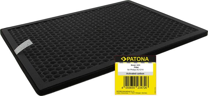 Produktbild Patona Aktickohlefilter Philips AC1214 (1 x)
