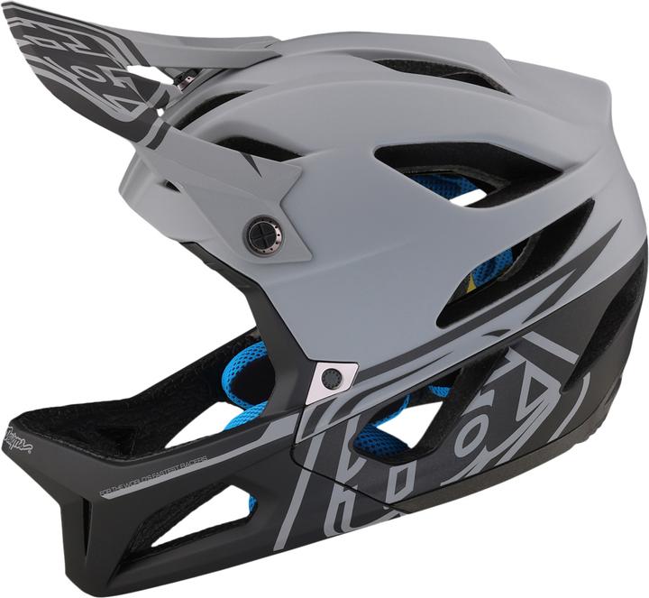 Actual product image Troy Lee Designs Stage MIPS Helmet, Stealth, grey, M/L | 57-59cm (57 - 59 cm)