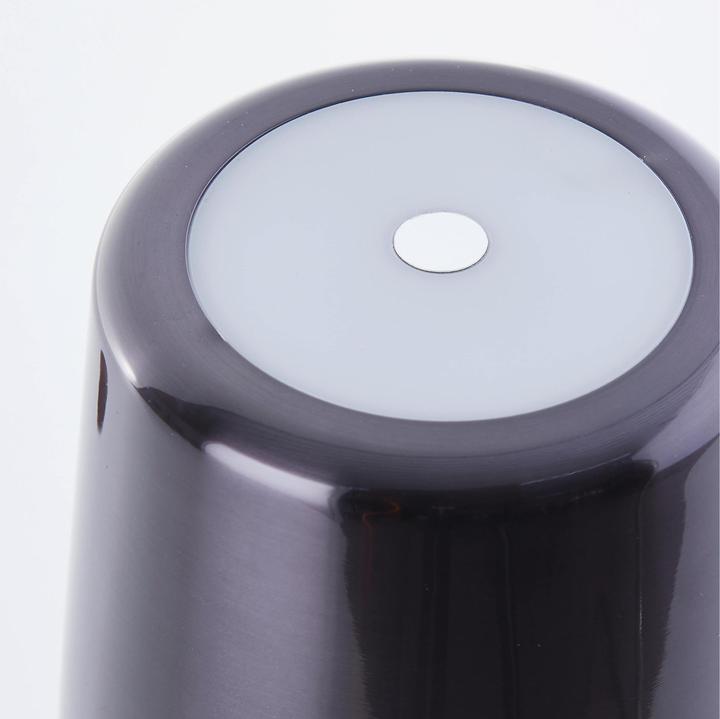 Produktbild Brilliant Akku Tischlampe, 37cm, 300 lm, 3000-6500 K, dimmbar, schwarz verchromt (300 lm)