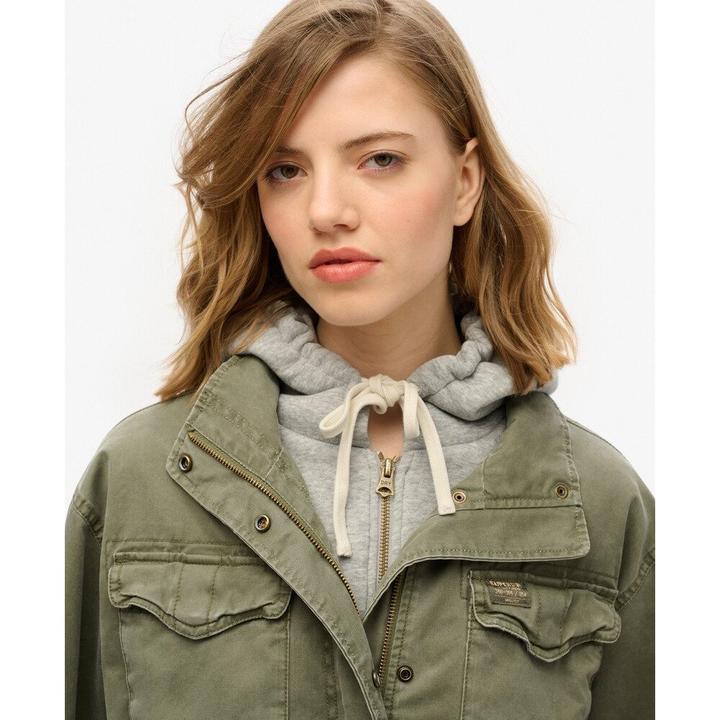 Image du produit Superdry Veste militaire à capuche en jersey (S)