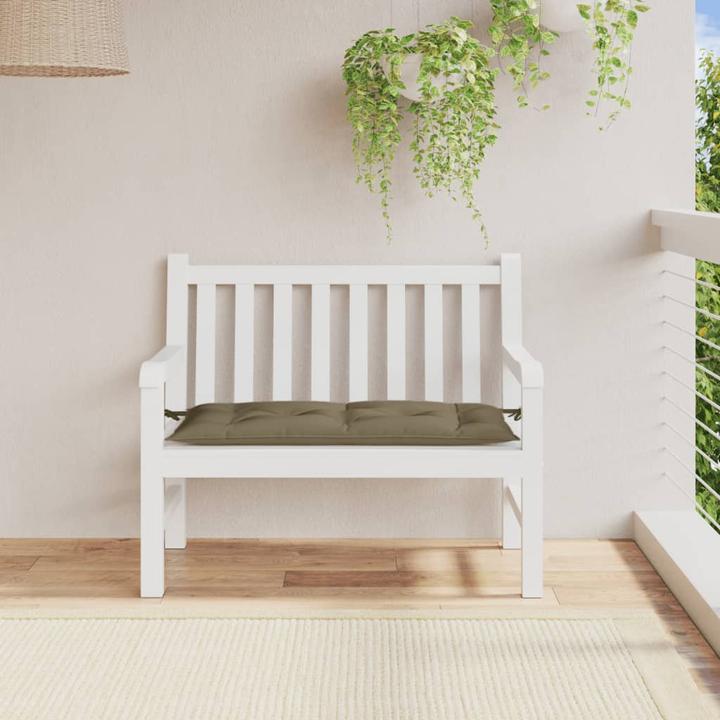 Actual product image VidaXL Garden bench cushion fabric (100 x 50 x 7 cm)