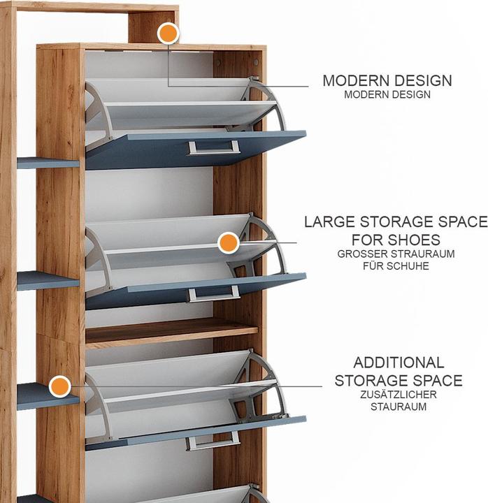 Produktbild Vicco Orlando (80 x 24.20 x 166.10 cm)
