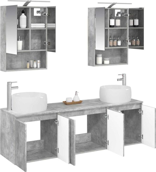 Produktbild vidaXL Badezimmermöbel-Set