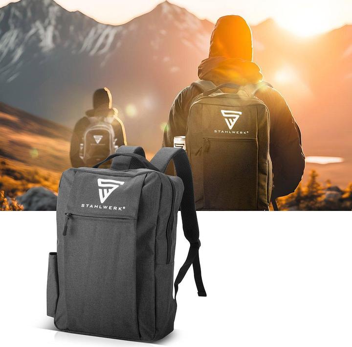 Image du produit Stahlwerk Sac à dos pour ordinateur portable Sac à dos pour ordinateur portable Sac à dos de travail avec (15 l)