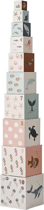 Actual product image Liewood Paper Collection: Aaren Stacking Tower Sea Creature