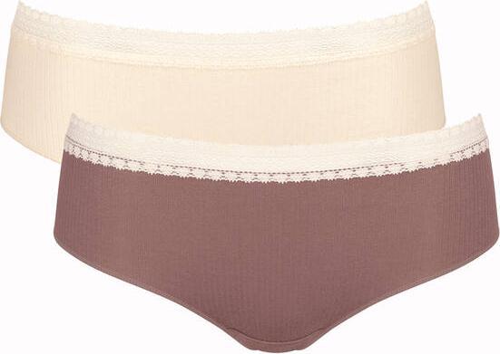 Produktbild Sloggi GO Ribbed Hipster C2P (XS, 2er Pack)