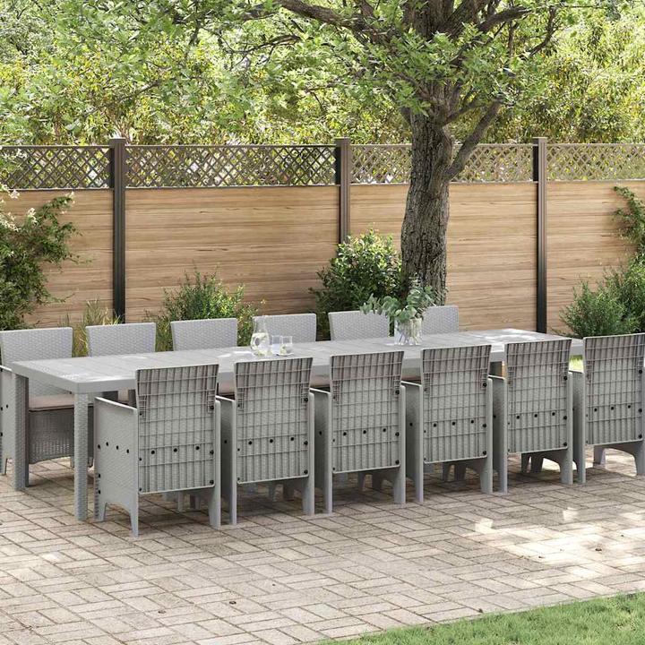 Actual product image vidaXL Gartendining-Set (350 x 100 x 74 cm)