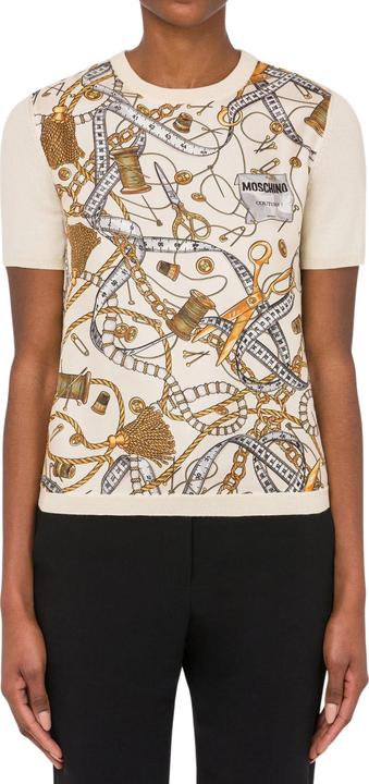 Actual product image Moschino Maglie Avorio (42)