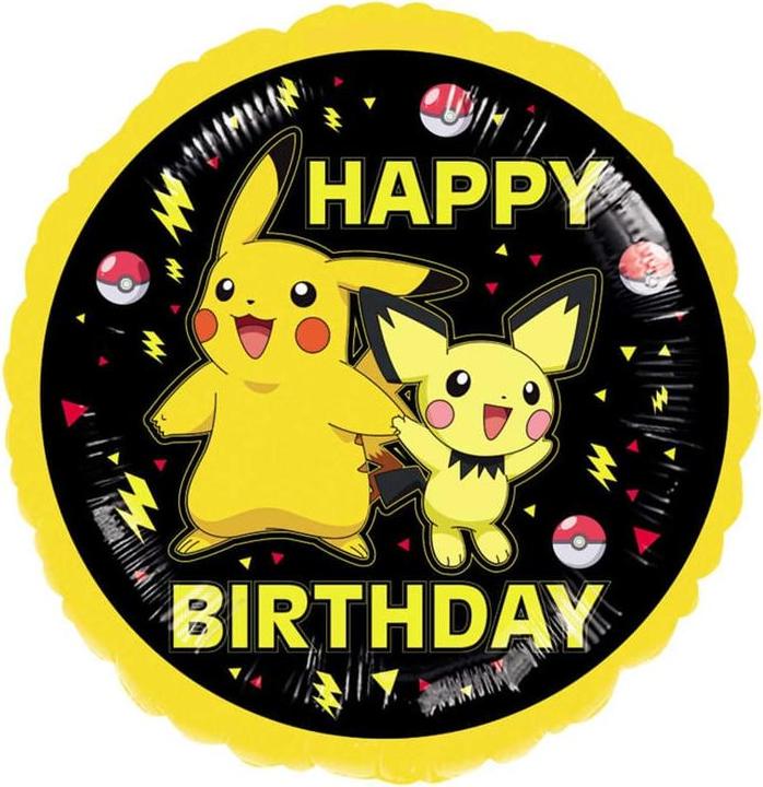 Actual product image Anagram Pikachu Pokemon foil balloon (1 x)