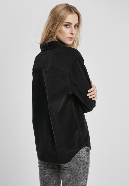 Immagine prodotto Urban Classics Camicia oversize in velluto a coste da donna (M)