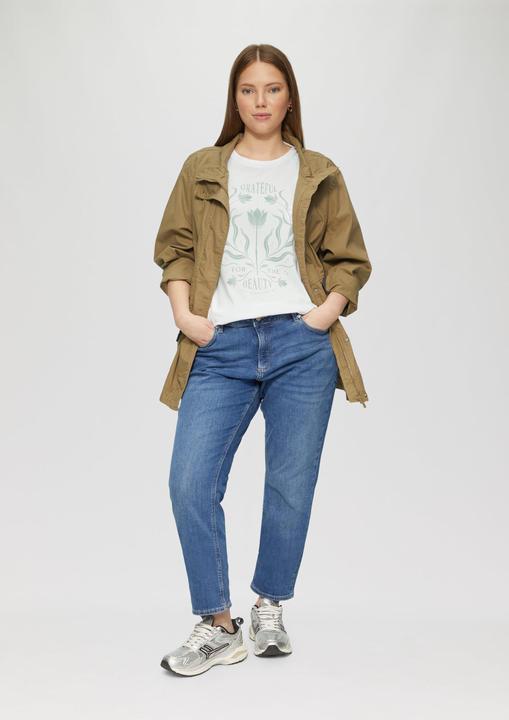 Actual product image S.Oliver T-Shirt Baumwollshirt mit Fronprint (54)