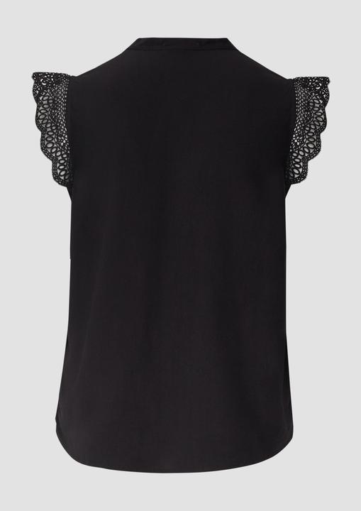 Produktbild S.Oliver Bluse Blusentop mit Spitzendetail (50)