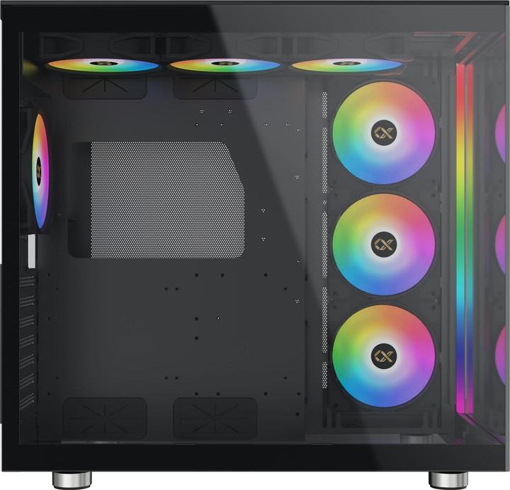Produktbild Xigmatek Boitier Moyen Tour E-ATX Aqua Ultra Air RGB avec panneaux vitrés (Noir) (ATX, mATX, Mini-ITX)