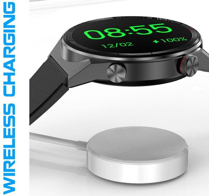 Productafbeelding RNCE99-2 Zwart-Zwart + Zwart Siliconen Bandje (47 mm)