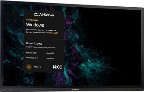 Image du produit Sharp PN-LA752 75IN IWB UHD 500 (3840 x 2160 pixels, 75")