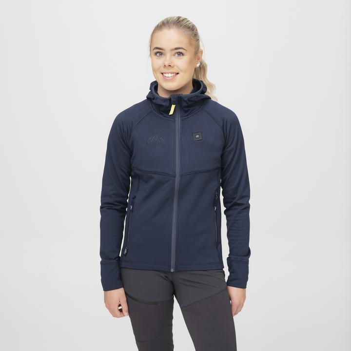 Actual product image Heat Experience HeatX Heated Anyday Ziphood Womens XL Navy/Blue (XL)