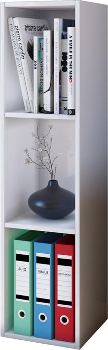 Produktbild VCM Holz Stand Regal Mendas 3fach (34 x 30 x 107 cm)