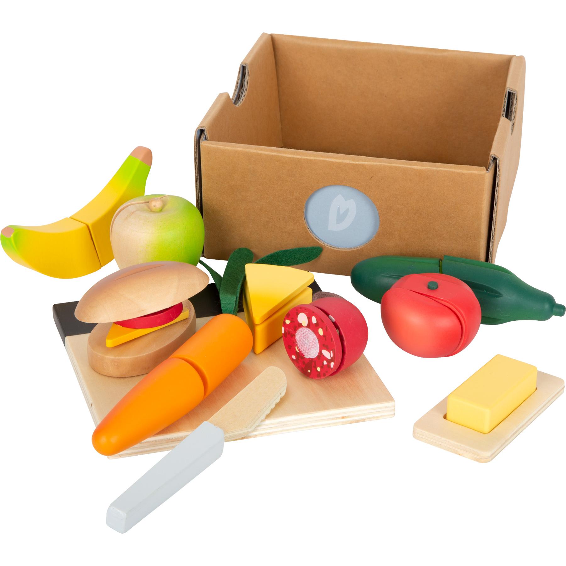 small foot Schneide-Set Mittagessen „fresh"