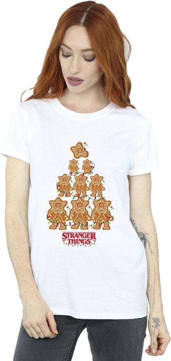 Immagine prodotto Netflix Stranger Things Gingerbread Maglietta Ampia Donna (3XL)