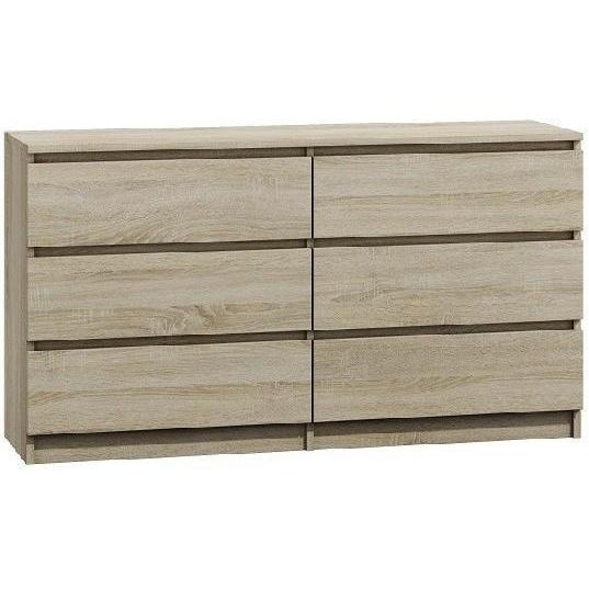 Topeshop, Kommode + Sideboard, M6 140 (138 x 40 x 77 cm)