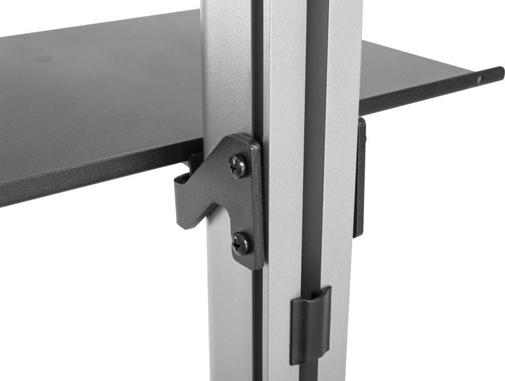 Produktbild equip Bodenstandhalter 37"-70"/40kg 1TFT 1Ablage Höhe (70", 30 kg)