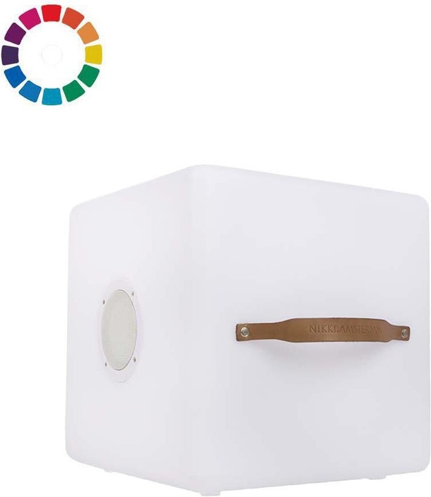 Actual product image Nedis The.Cube Multicolor LED Cube & Bluetooth Speaker (8 h)