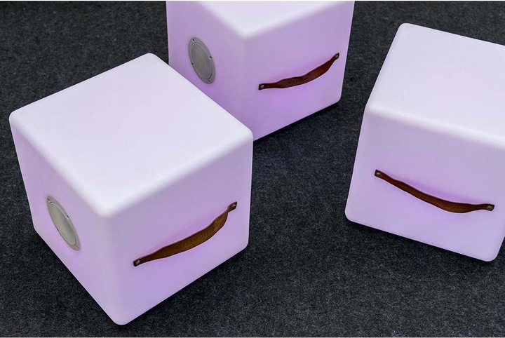 Actual product image Nedis The.Cube Multicolor LED Cube & Bluetooth Speaker (8 h)