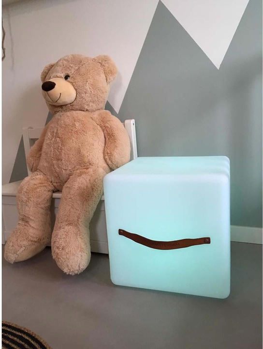 Actual product image Nedis The.Cube Multicolor LED Cube & Bluetooth Speaker (8 h)