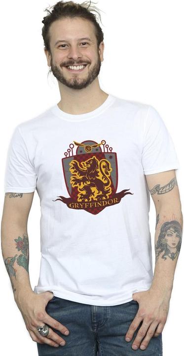 Actual product image Mens Gryffindor Chest Badge T-Shirt (4XL)