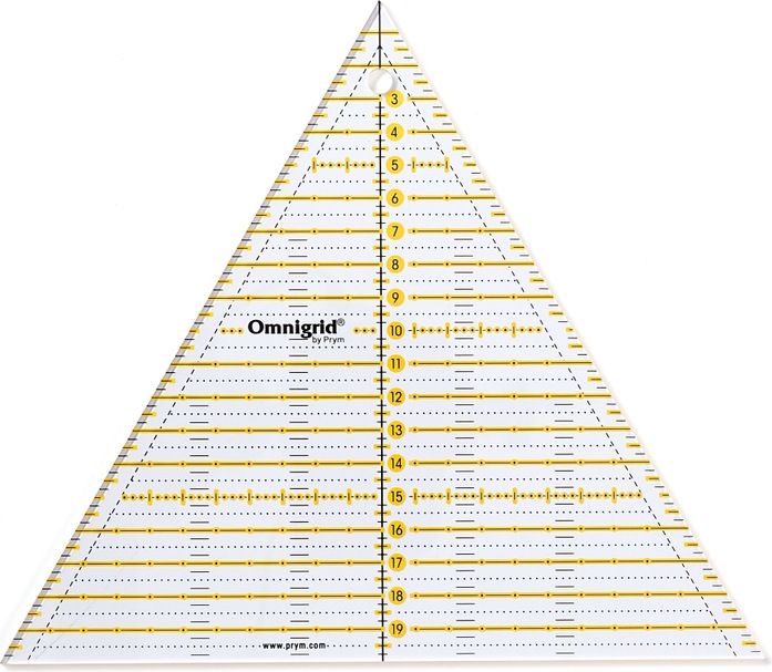 Produktbild Prym Patchwork-Lineal 60° Dreieck Multi 20 cm Omnigrid
