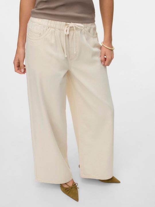 Produktbild Vero Moda VMVALERIA Mid Rise Weiter Beinschnitt Jeans Straight-Fit (W26/L30)
