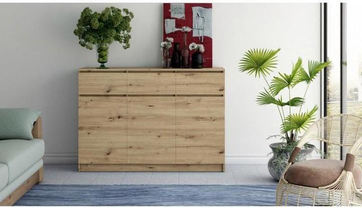 Produktbild Topeshop 3D3S ARTISAN Kommode (120 x 40 x 97 cm)