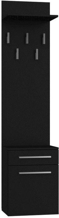 Topeshop DUO WIESZAK CZERŃ clothes hanger (1x)