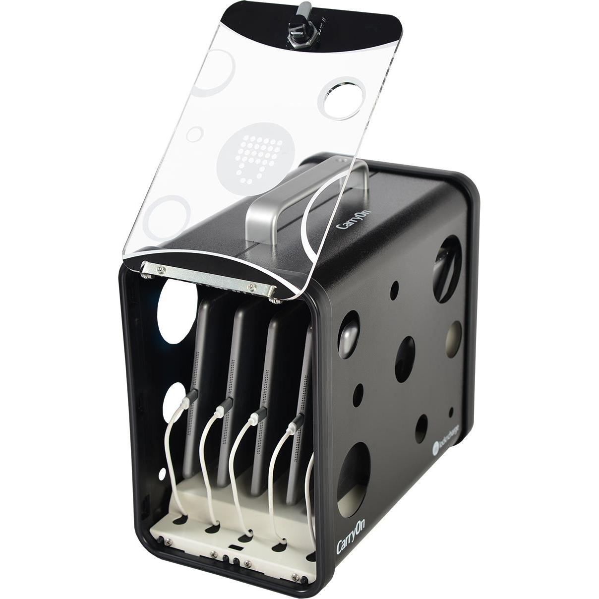 Menatwork Carryon Station (5 Ports), Dockingstation + USB Hub, Schwarz