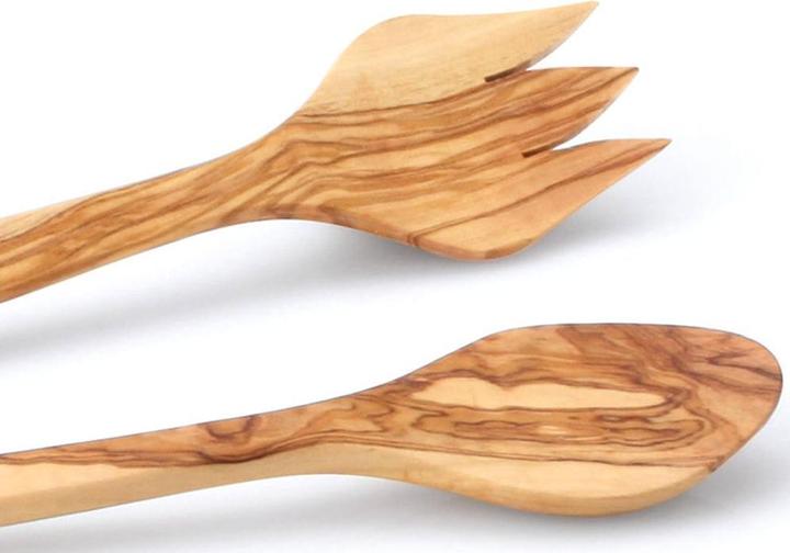 Actual product image Continenta Olive wood salad servers no.2, 30.5 cm (Salad servers)